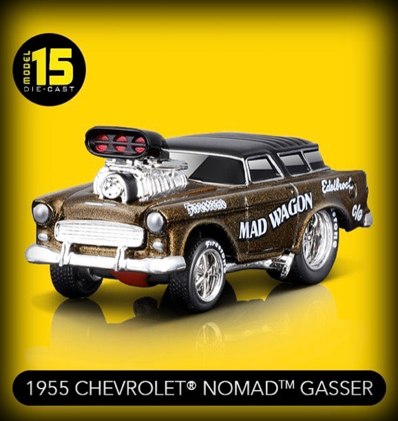 Chevrolet NOMAD GASSER 1955 Nr.15 MAISTO 1:64 – Exclusive