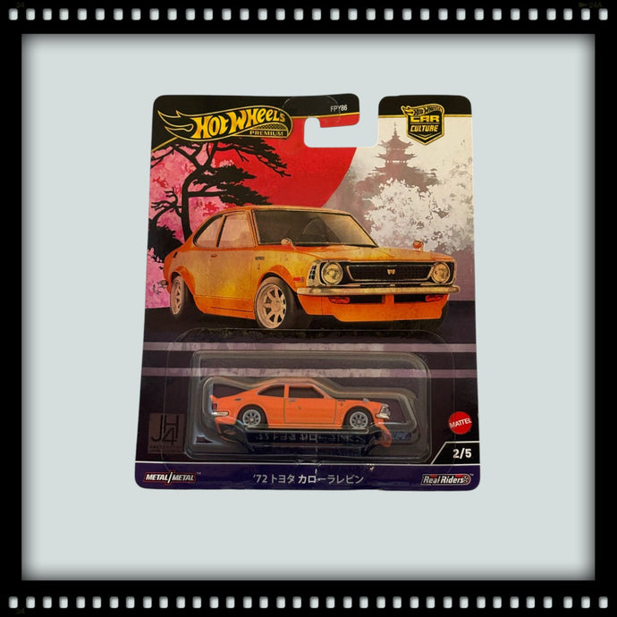 Toyota COROLLA LEVIN 1972 HOT WHEELS 1:64