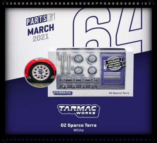 OZ Sparco Terra TARMAC WORKS 1:64