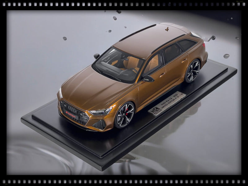 Laad de afbeelding in de Gallery-viewer, Audi RS 6 (C8) AVANT 2020 (BEPERKTE EDITIE 20 stuks) HC MODELS 1:18
