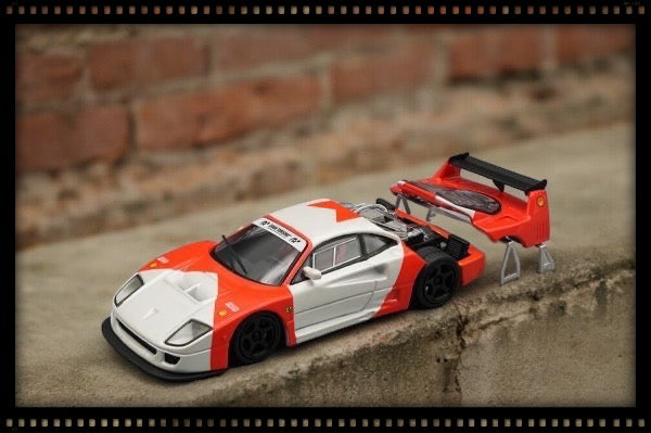 Ferrari F40 LM PERSVERSIE 1996 Wit/Rood TECNOMODEL 1:64