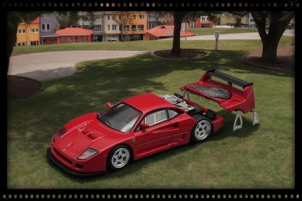 Ferrari F40 LM PERSVERSIE 1996 Rood TECNOMODEL 1:64