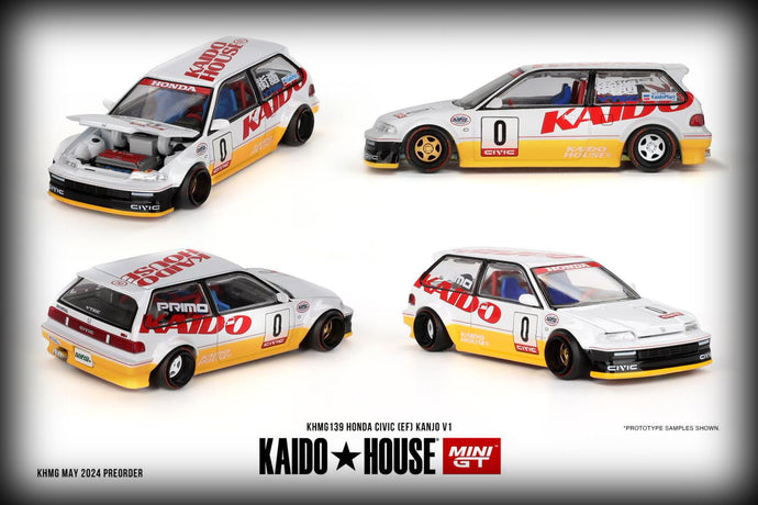 Honda CIVIC (EF) KANJO V1 1987 MINI GT 1:64