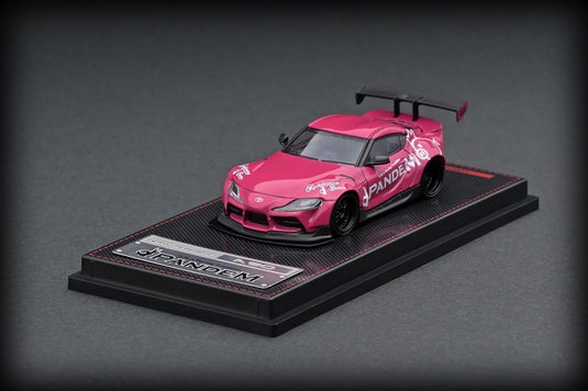 Toyota PANDEM Supra A90 PINK IGNITION MODEL 1:64