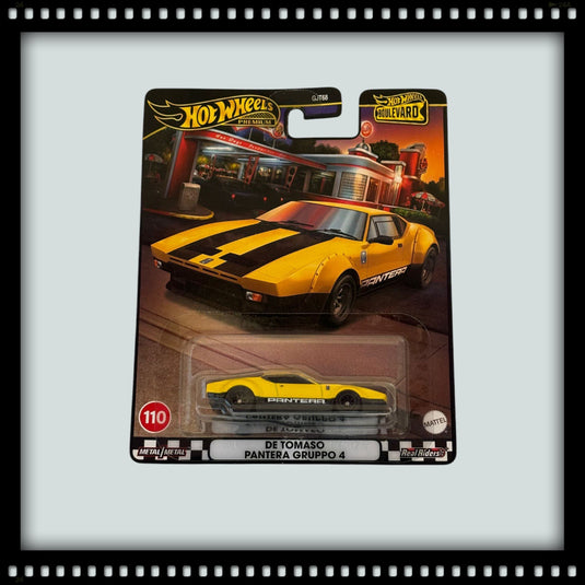 Pantera DE TOMASO GROUPE 4 HOT WHEELS 1:64