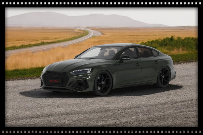 Audi RS 5 Competitie Groen 2023 GT SPIRIT 1:18