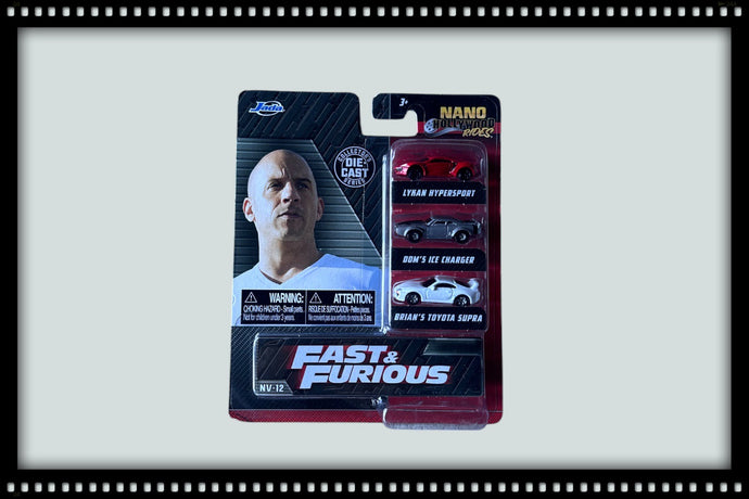 Fast & Furious Nano Hollywood Rides A 3-pack JADA 1:87