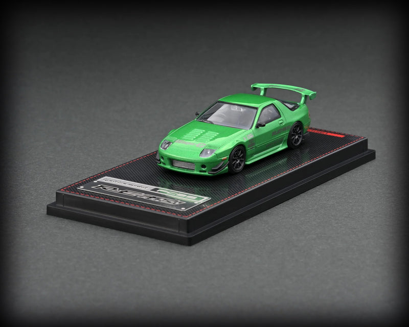 Load image into Gallery viewer, Mazda RX-7 (FC3S) RED Amemiya GREEN IGNITION MODEL 1:64
