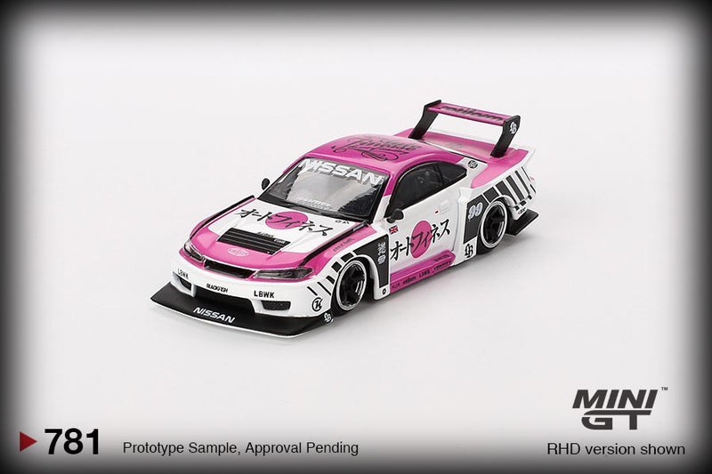 Load image into Gallery viewer, Nissan SILVIA S15 LB-SUPER SILHOUETTE AUTO FINESSE SEMA 2023 (RHD) MINI GT 1:64
