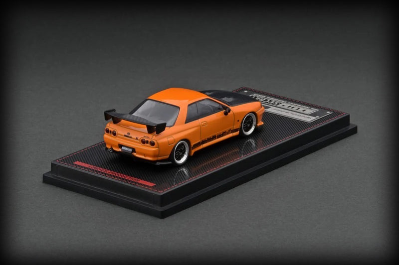 Load image into Gallery viewer, Nissan GT-R (VR32) Top Secret YELLOW/ORANGE IGNITION MODEL 1:64
