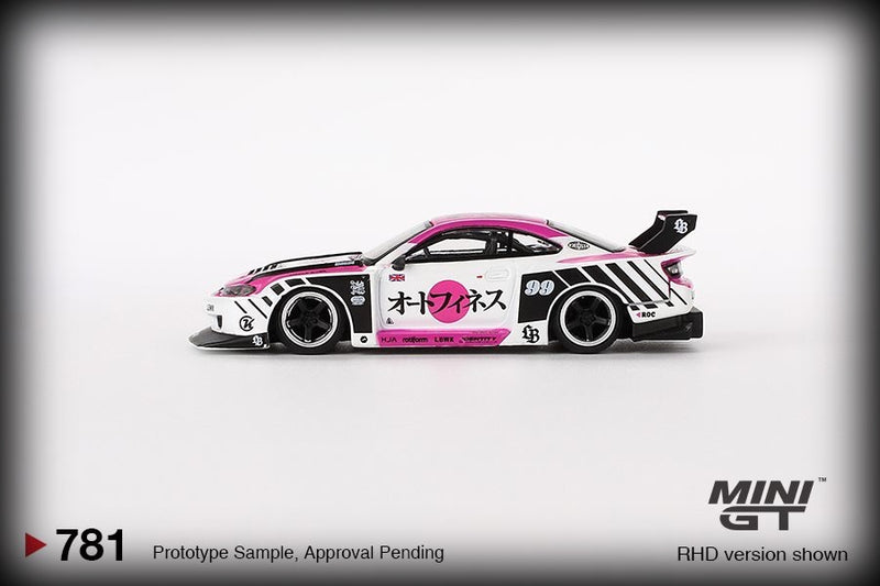 Load image into Gallery viewer, Nissan SILVIA S15 LB-SUPER SILHOUETTE AUTO FINESSE SEMA 2023 (RHD) MINI GT 1:64
