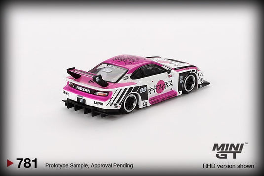 Nissan SILVIA S15 LB-SUPER SILHOUETTE AUTO FINESSE SEMA 2023 (RHD) MINI GT 1:64