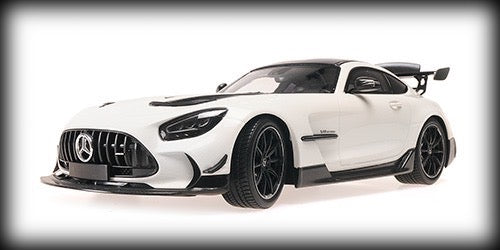 Chargez l&#39;image dans la visionneuse de la galerie, Mercedes Benz AMG GT BLACK SERIES 2020 Blanc/Noir MINICHAMPS 1:18
