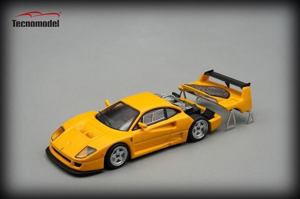 Load image into Gallery viewer, Ferrari F40 LM PRESS VERSION 1996 Yellow TECNOMODEL 1:64
