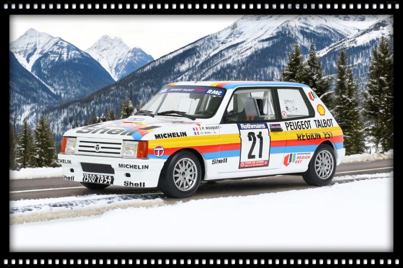 Load image into Gallery viewer, Talbot SAMBA RALLYE GR.B WHITE J.P.BOUQUET TDC 1985 OTTOmobile 1:18
