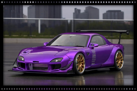 Mazda RX-7 Feed Afflux GT3 (FD3S)(PURPLE) IGNITION MODEL 1:18