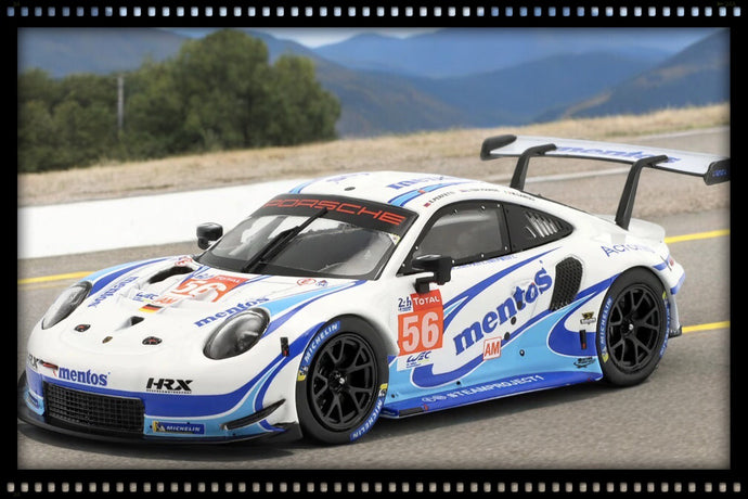 Porsche 911 RSR MENTOS Nr.56 CAIROLI/PERFETTI/TER VOORDE 24H LE MANS 2020 IXO 1:43