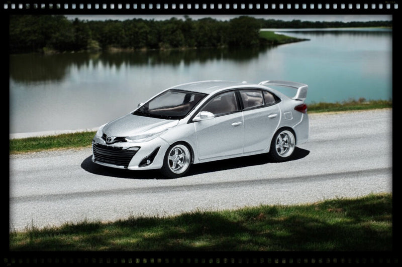 Load image into Gallery viewer, Toyota GR VIOS Silver POP RACE 1:64
