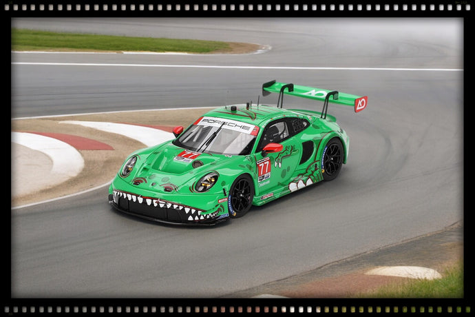 Porsche 911 (992) GT3 R #77 GTD PRO AO RACING DAYTONA 24 HRS 2ÈME PLACE 2024 TSM Model 1:43