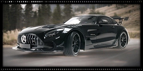 Mercedes Benz AMG GT BLACK SERIES 2020 Noir MINICHAMPS 1:18