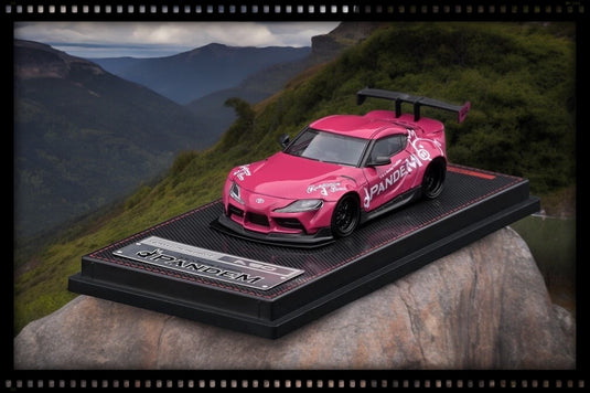 Toyota PANDEM Supra A90 PINK IGNITION MODEL 1:64