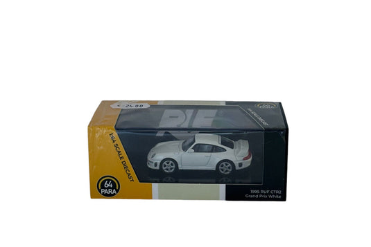 Porsche Ruf CTR2 1995 Blanc PARA64 1:64