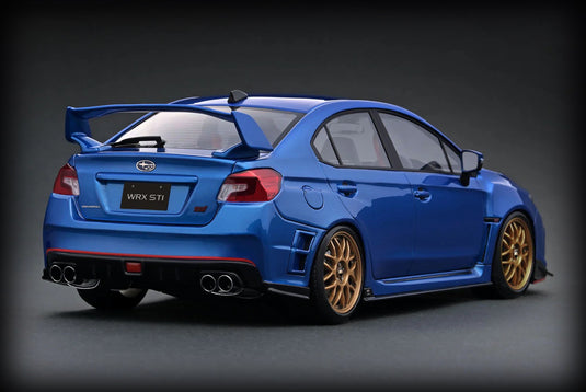 Subaru WRX (CBA-VAB) STI Bleu IGNITION MODEL 1:18