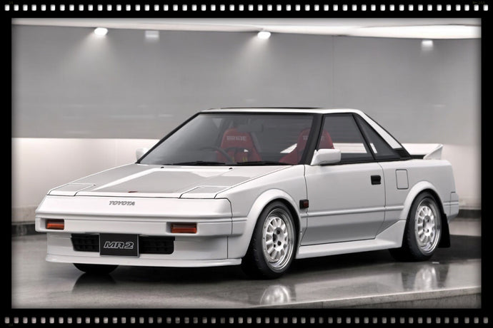 Toyota MR2 (AW11) Blanc IGNITION MODEL 1:18