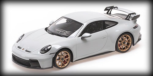 Chargez l&#39;image dans la visionneuse de la galerie, Porsche 911 (992) GT3 2021 Blanc MINICHAMPS 1:18
