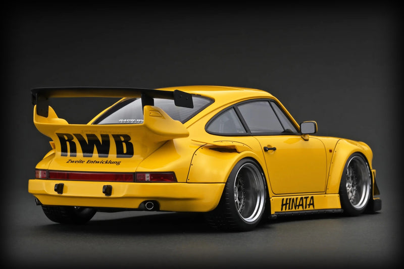 Laad de afbeelding in de Gallery-viewer, Porsche RWB 930 Geel IGNITION MODEL 1:18
