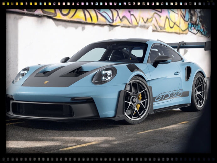 Porsche 911 GT3 RS avec Pack Weissach 2022 Bleu NOREV 1:18