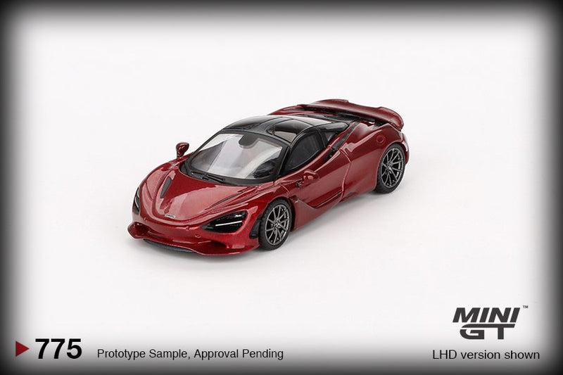 Load image into Gallery viewer, McLaren 750S AMARANTH RED 2023 MINI GT 1:64
