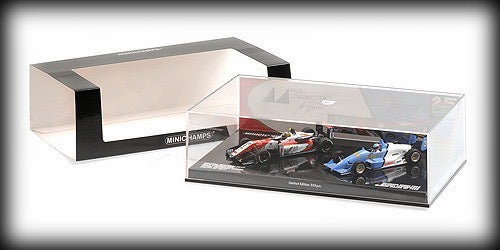 Load image into Gallery viewer, 2-CAR SET – REYNARD SPIESS F903/DALLARA MERCEDES F317 – MICHAEL/MICK SCHUMACHER – MACAU 1990/2018 - LIMITED EDITION - MINICHAMPS 1:43
