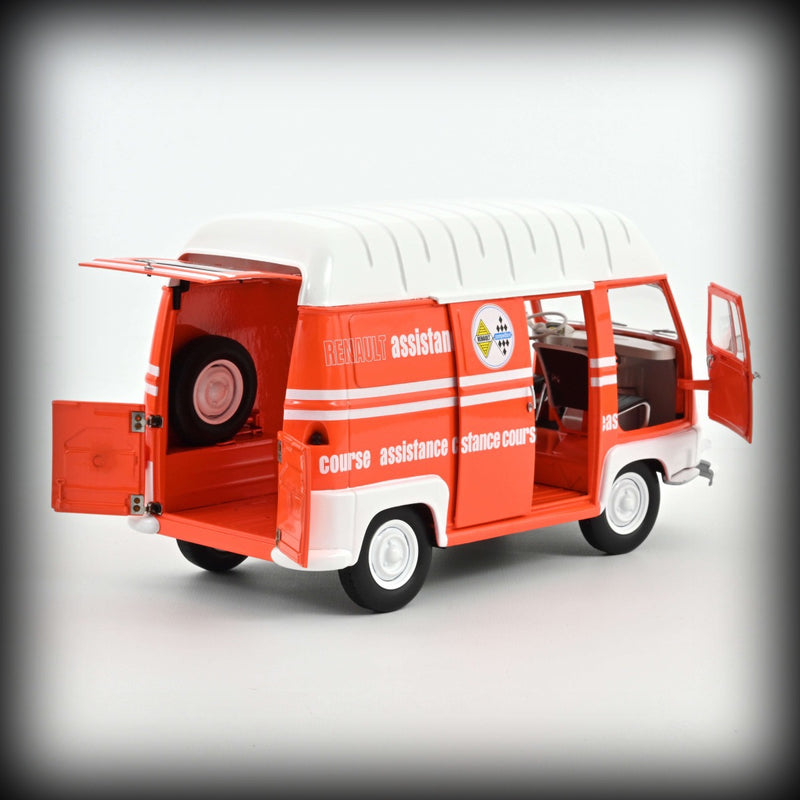 Laad de afbeelding in de Gallery-viewer, Renault Estafette 1968 Raceassistentie Oranje NOREV 1:18
