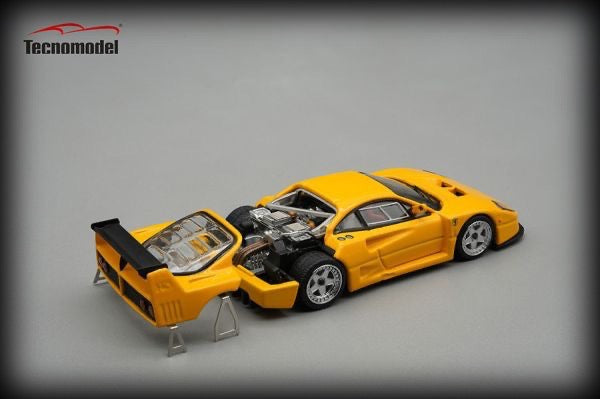 Load image into Gallery viewer, Ferrari F40 LM PRESS VERSION 1996 Yellow TECNOMODEL 1:64
