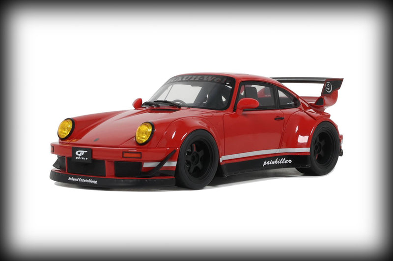 Laad de afbeelding in de Gallery-viewer, Porsche RWB PAINKILLER INDIAN RED GT SPIRIT 1:18
