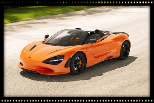 McLaren 750S SPIDER ORANJE 2024 GT SPIRIT 1:18