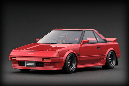 Toyota MR2 (AW11) Rouge IGNITION MODEL 1:18