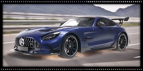 Chargez l&#39;image dans la visionneuse de la galerie, Mercedes Benz AMG GT BLACK SERIES 2020 Bleu/Noir MINICHAMPS 1:18
