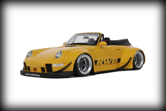 Porsche RWB Bodykit Nohra Yellow 2023 GT SPIRIT 1:18