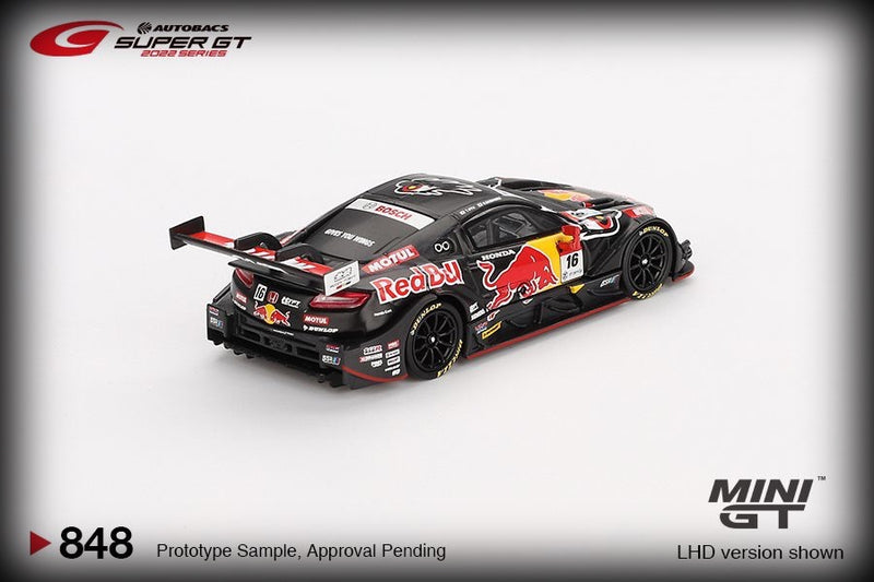 Chargez l&#39;image dans la visionneuse de la galerie, Honda NSX GT #16 RED BULL MOTUL MUGEN SUPER GT SERIES 2022 MINI GT 1:64
