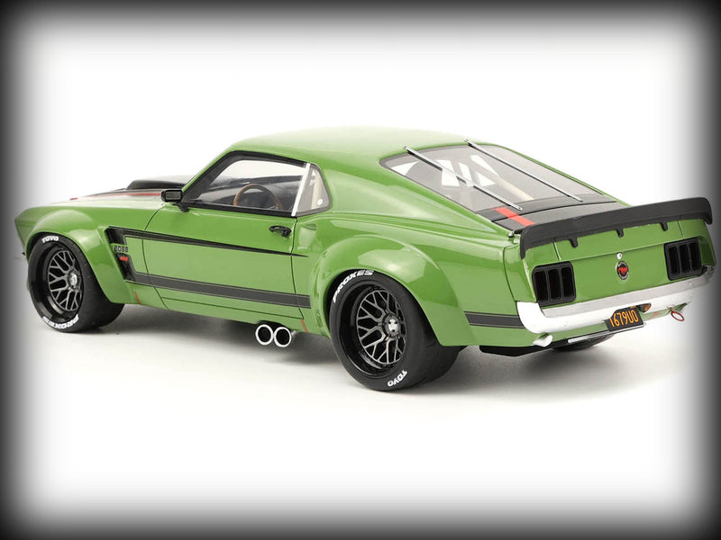 Chargez l&#39;image dans la visionneuse de la galerie, Ford Mustang Widebody par Ruffian 1970 ÉDITION LIMITÉE 500 pièces ACME 1:18
