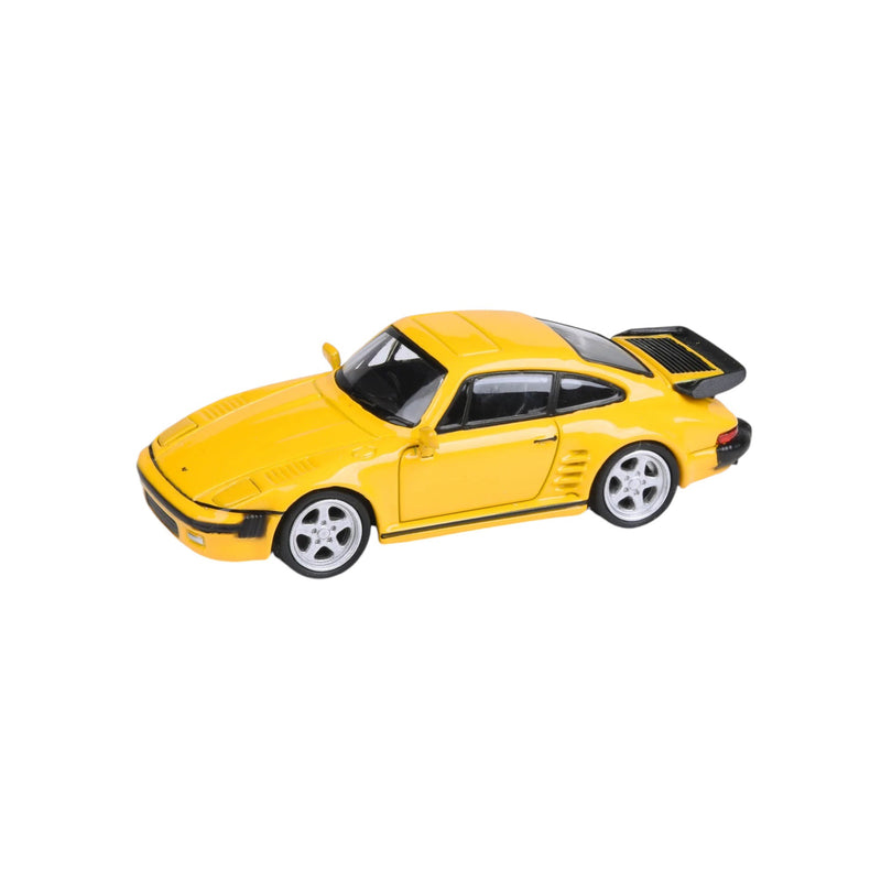 Load image into Gallery viewer, Porsche RUF BTR Slantnose 1986 Yellow PARA64 1:64
