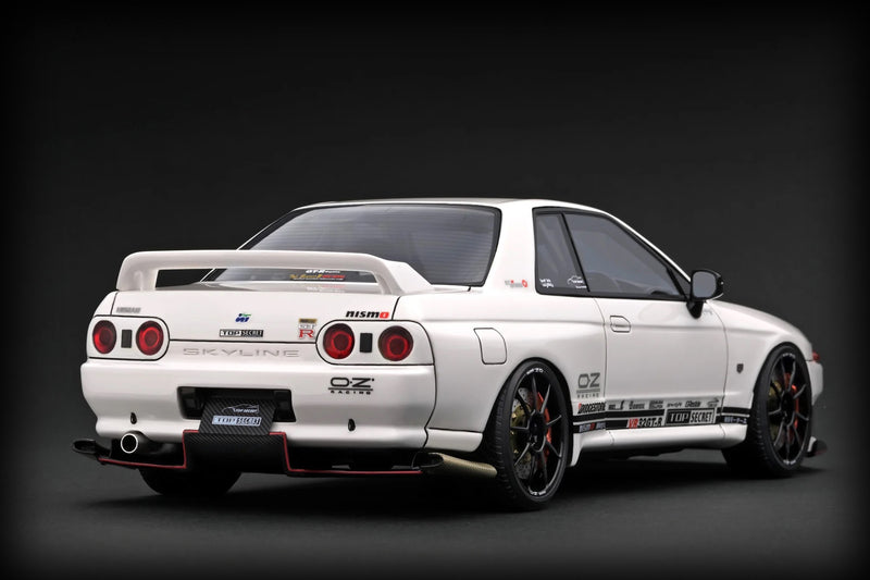 Laad de afbeelding in de Gallery-viewer, Nissan Top Secret GT-R (VR32) Wit IGNITION MODEL 1:18
