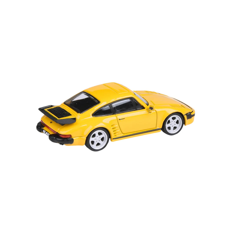 Load image into Gallery viewer, Porsche RUF BTR Slantnose 1986 Yellow PARA64 1:64
