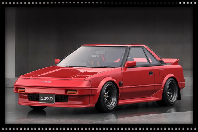 Toyota MR2 (AW11) Rouge IGNITION MODEL 1:18