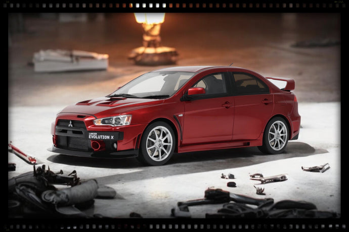 Mitsubishi LANCET EVO X FQ 400 RED 2012 OTTOmobile 1:18