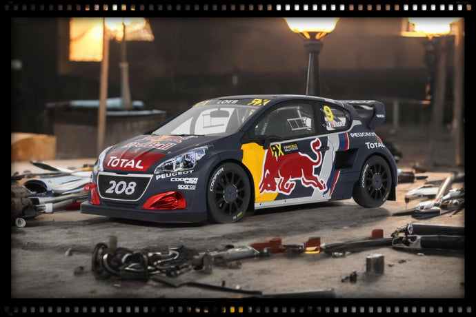 Peugeot 208 WRX S.LOEB BELGIUM GP 2018 OTTOmobile 1:18