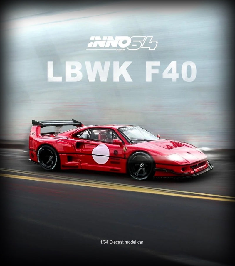 Chargez l&#39;image dans la visionneuse de la galerie, Ferrari LBWK F40 INNO64 Modèles 1:64
