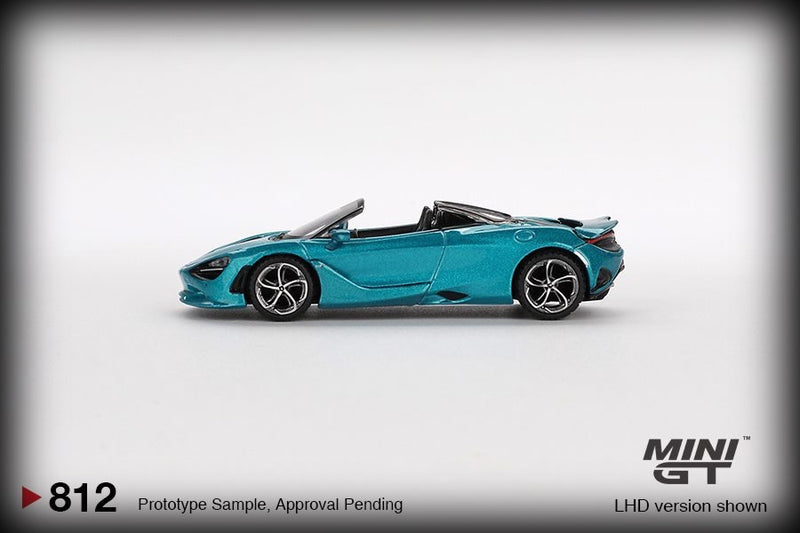 Load image into Gallery viewer, McLaren 750S SPIDER BELIZE BLUE 2024 (LHD) MINI GT 1:64
